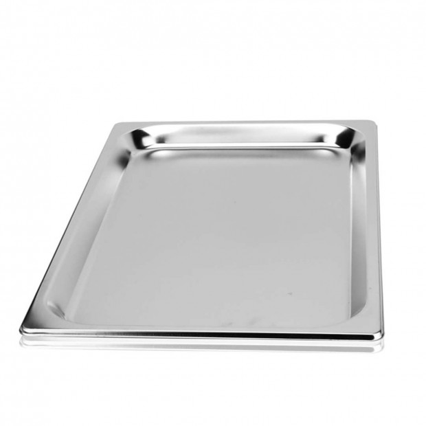 SOGA Gastronorm GN Pan Full Size 1/1 GN Pan 6.5cm Deep Stainless Steel Image 3