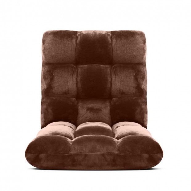 SOGA Floor Recliner Folding Lounge Sofa Couch Folding Chair Coffee Image 3