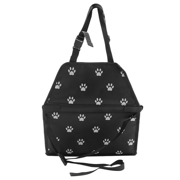 Pet Booster Car Seat Safety Travel Portable Dog Carrier Bag Black Image 3