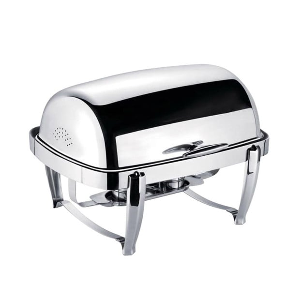 6.5L Stainless Steel Soup Tureen Bowl Buffet Chafing Dish Food Warmer Image 3