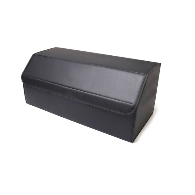 Car Boot Collapsible Foldable Trunk Portable Storage Box Black Large Image 3