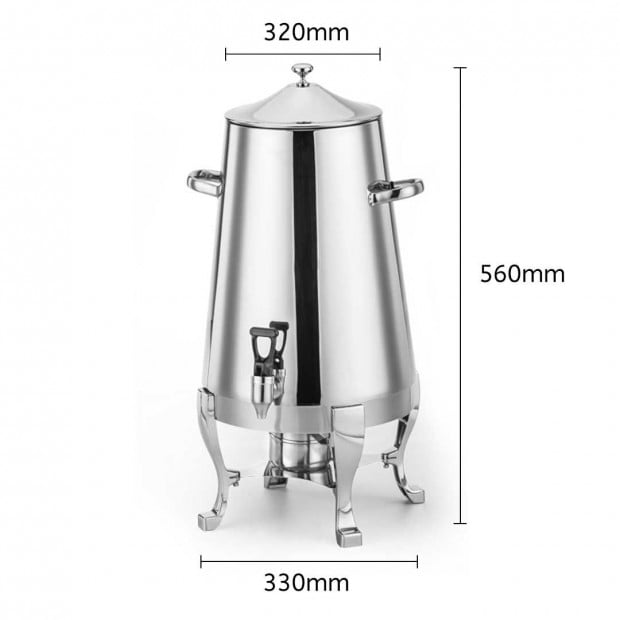 SOGA Stainless Steel 13L Juicer Water Milk Coffee Drinking Utensils Image 3