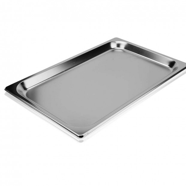 SOGA Gastronorm GN Pan Full Size 1/1 GN Pan 6.5cm Deep Stainless Steel Image 4
