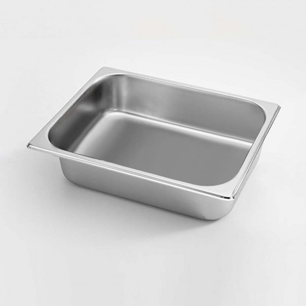 SOGA Gastronorm GN Pan 1/2 GN Pan 6.5cm Deep Stainless Steel Tray Image 4