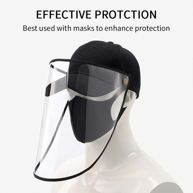 2X Outdoor Protection Hat Anti-Fog Pollution Dust Saliva Protective Image 4
