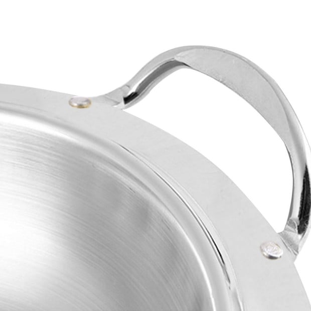 Stainless Steel Buffet Chafing Dish Cater Warmer with Glass Top Lid Image 4
