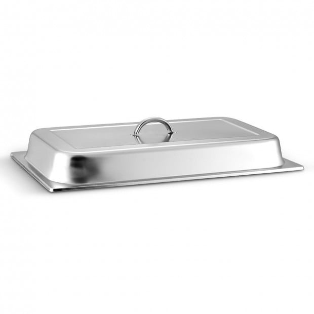 SOGA 3*3L Stainless Steel Chafing Food Warmer Catering Three Trays Image 4