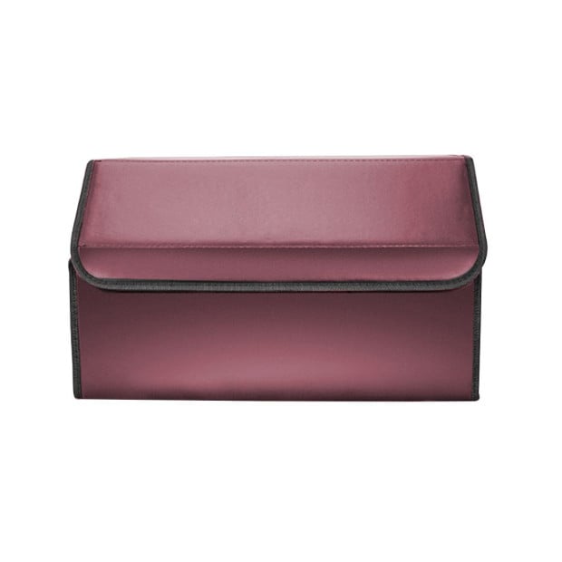 Car Boot Collapsible Foldable Trunk Cargo Storage Box Red Large Image 4