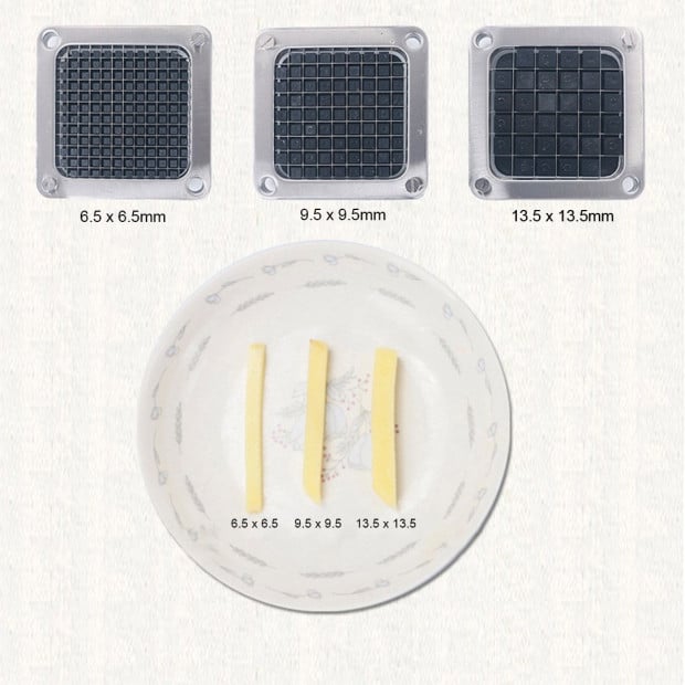 SOGA Commercial Potato French Vegetable Cutter Stainless Steel Image 4