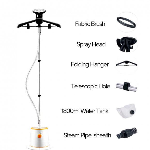SOGA Professional Commercial Garment Portable Cleaner Steam Iron 125 Image 5