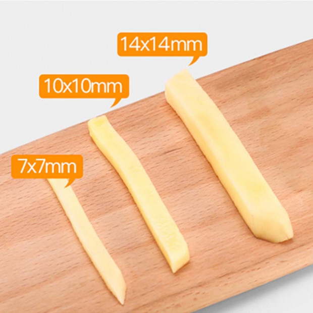 SOGA Commercial Potato Fruit Vegetable Cutter Stainless Steel Image 5