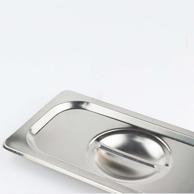 Gastronorm GN Pan Lid Full Size 1/1 Stainless Steel Tray Top Cover Image 5