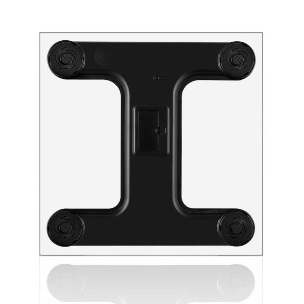 Digital Body Fat Scale Bathroom Weight Gym Glass Water LCD Black Image 5