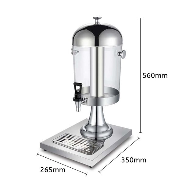 2x Single 8L Juicer Water Milk Coffee Pump Beverage Drinking Utensils Image 5