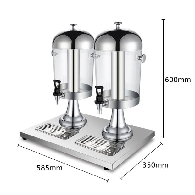 Dual 8L Juicer Water Milk Coffee Pump Beverage Drinking Utensils Image 5