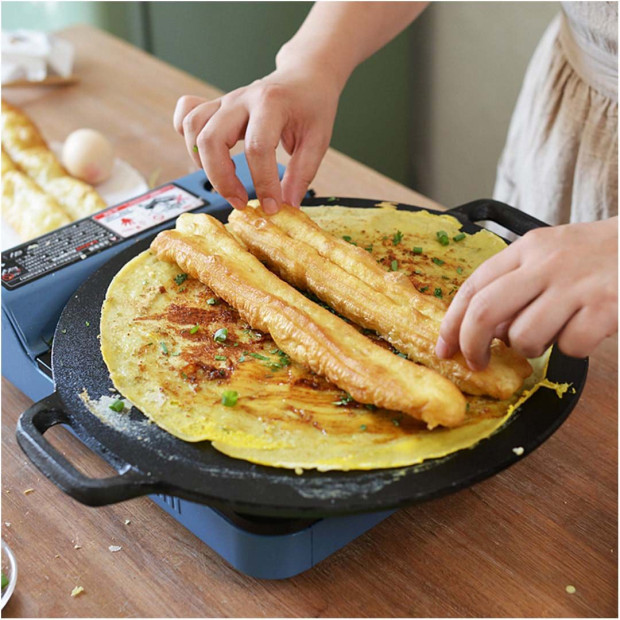 Electric Smart Induction Cooktop 34cm Stainless Steel Casserole Image 5