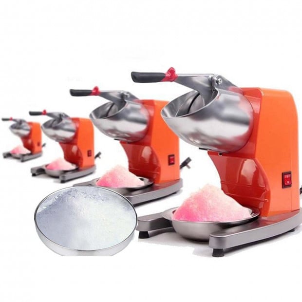 SOGA Ice Shaver Electric Stainless Steel Ice Crusher Slicer Machine Image 6