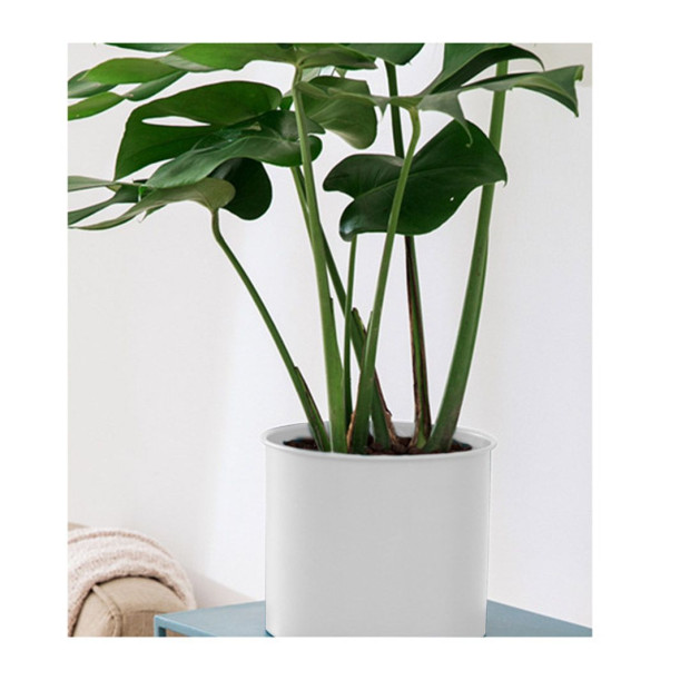 70cm Tripod Flower Pot Plant Stand with White Flowerpot Holder Rack Image 6