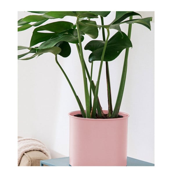 80cm Tripod Flower Pot Plant Stand with Pink Flowerpot Holder Rack Image 6