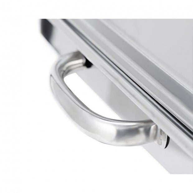 SOGA Double Tray Stainless Steel Chafing Catering Dish Food Warmer Image 6