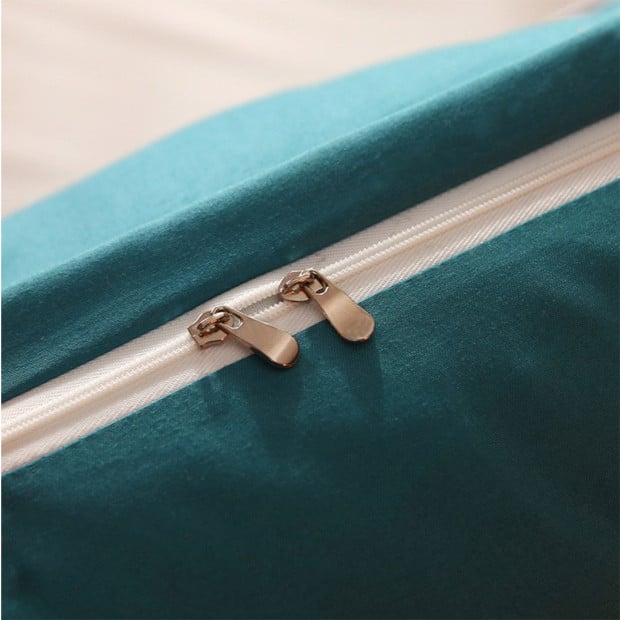 180cm Blue-Green Princess Bed Pillow Backrest Bedside Tatami Cushion Image 6
