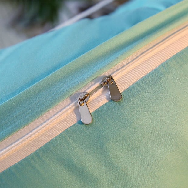 180cm Light Blue Princess Bed Pillow Backrest Bedside Tatami Cushion Image 6