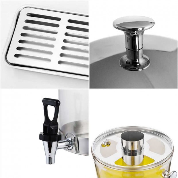 SOGA Single 8L Juicer Water Milk Coffee Pump Drinking Utensils Image 6