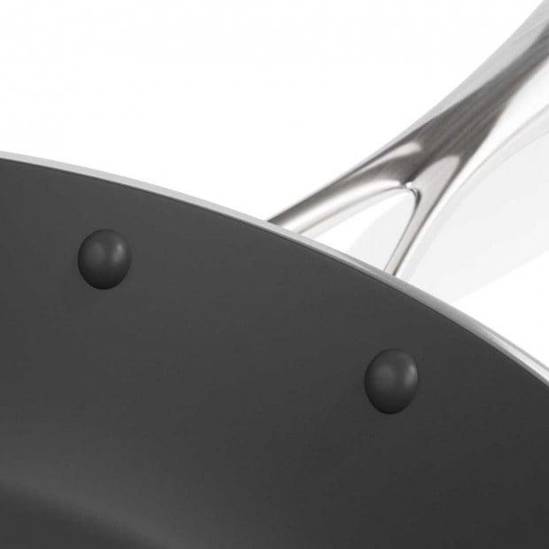 SOGA Stainless Steel Fry Pan 22cm Frying Pan Induction Non Stick Image 7