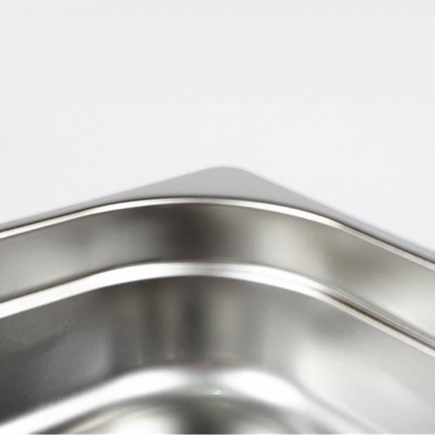 SOGA 2X Gastronorm GN Pan 1/1 GN Pan 20cm Deep Stainless Steel Tray Image 7