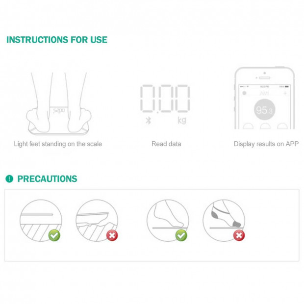 Wireless Bluetooth Digital Body Fat Scale Bathroom Health Analyser Image 6