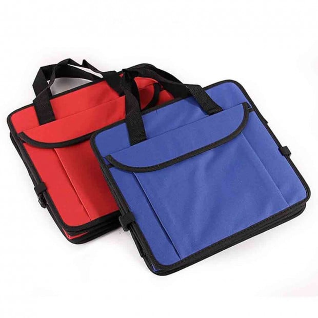SOGA Car Portable Storage Box Waterproof Oxford Cloth Organizer Black Image 7