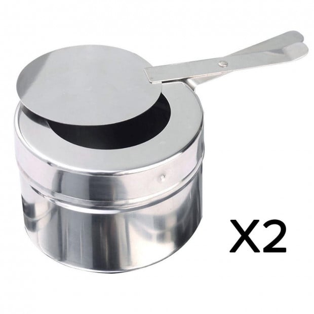 SOGA Triple Tray Stainless Steel Chafing Catering Dish Food Warmer Image 7