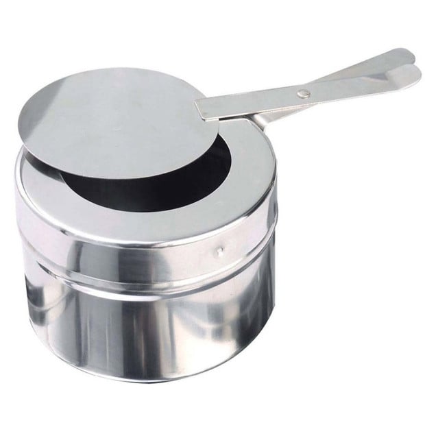 9L Rectangular Stainless Steel Soup Warmer Roll Top Chafing Dish Image 7