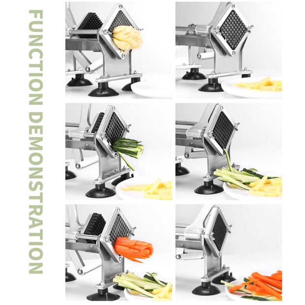 SOGA Commercial Potato French Vegetable Cutter Stainless Steel Image 7