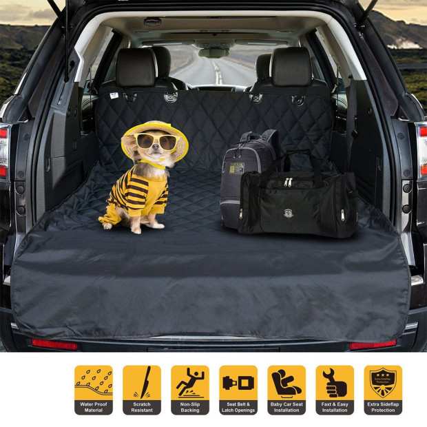 Car Trunk Pet Mat Boot Seat Cover Protector Hammock Travel Essentials Image 8