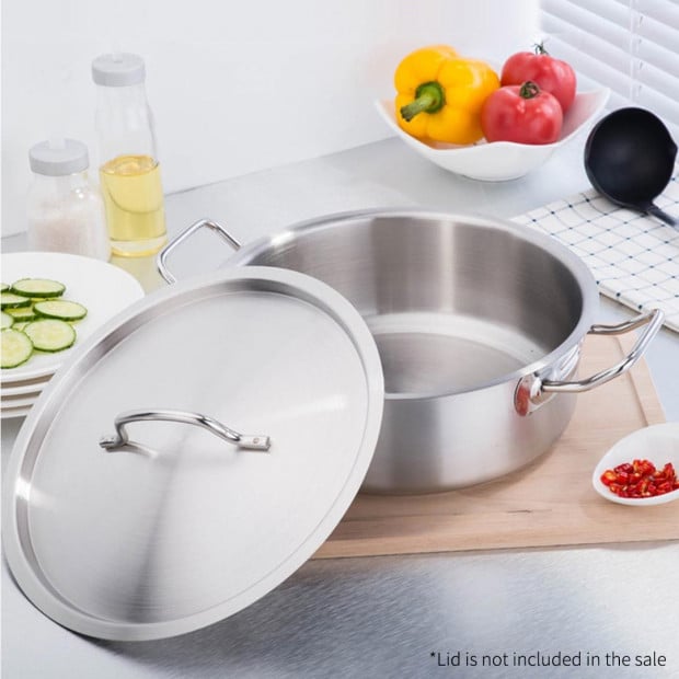 SOGA Stock Pot 83L Top Grade Thick Stainless Steel Stockpot Image 9