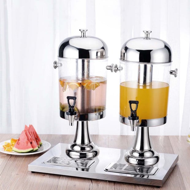 Dual 8L Juicer Water Milk Coffee Pump Beverage Drinking Utensils Image 10