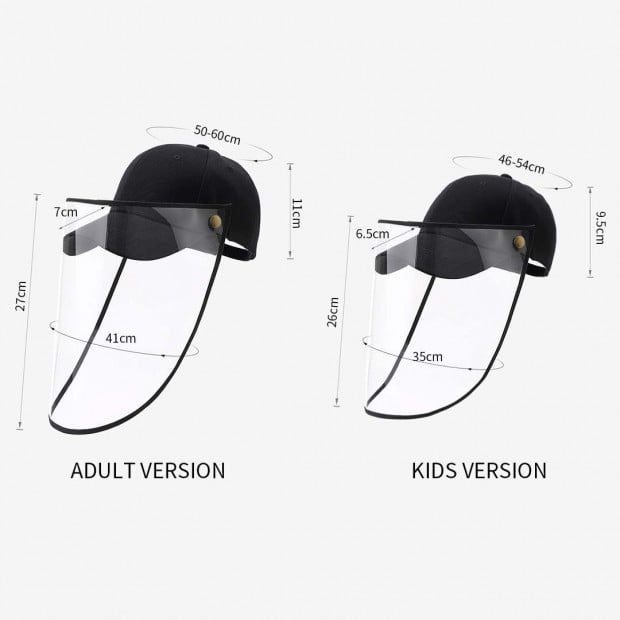 2X Outdoor Protection Hat Anti-Fog Pollution Dust Saliva Protective Image 10