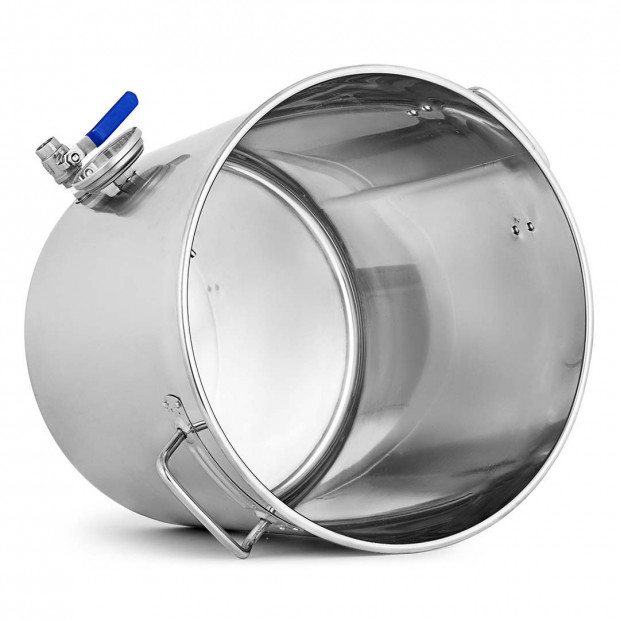 SOGA Stainless Steel Brewery Pot 130L With Beer Valve 55*55cm Image 10