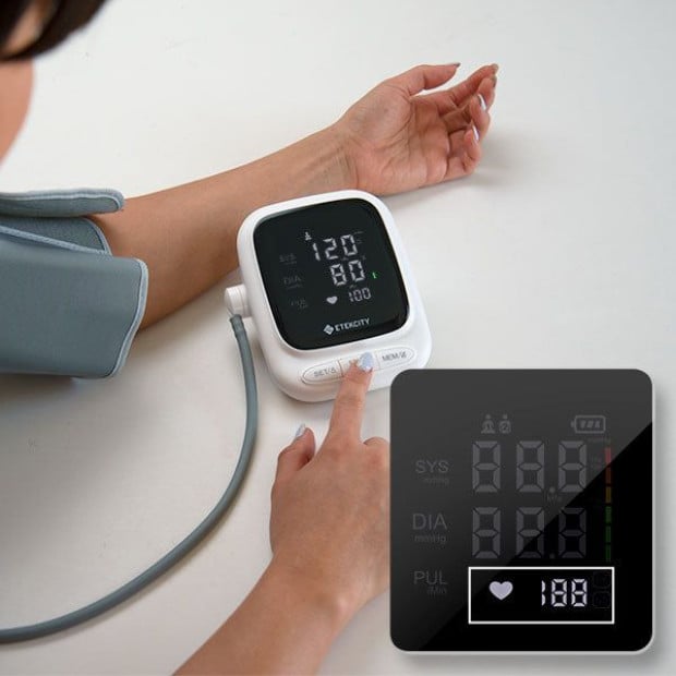 Etekcity Smart Blood Pressure Monitor - White Image 10
