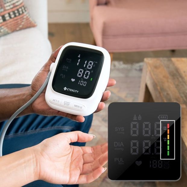 Etekcity Smart Blood Pressure Monitor - White Image 2