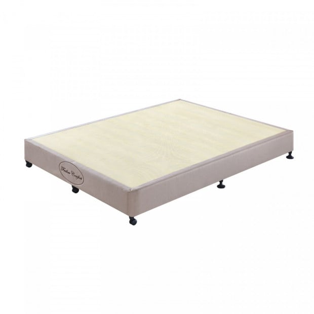 Mattress Base Double Size Beige