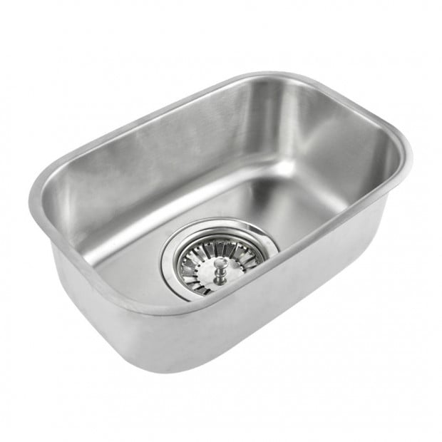 Kitchen Sink Stainless Steel Under/Topmount Handmade Laundry Bowl