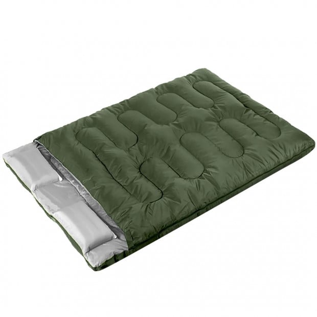 Mountview Sleeping Bag Double Bags Outdoor Camping Thermal -10℃
