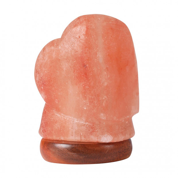 Salt Lamp Globe USB Himalayan Natural Crystal Rock Cord Night Light