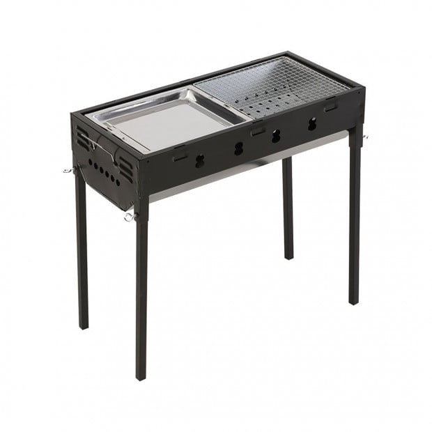 Foldable BBQ Charcoal Grill Protable Camping Barbecue Picnic Hibachi