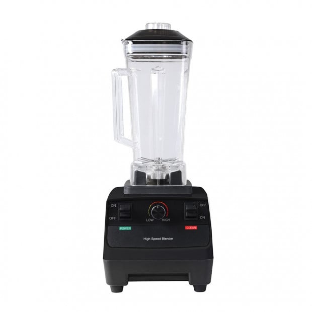 2L Commercial Blender Mixer Food Processor Juicer Smoothie Black