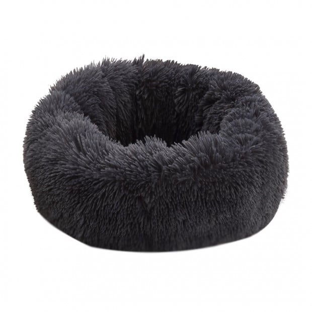 Pet Bed Dog Beds Mattress Cat Pad Mat Cushion Winter M Dark Grey