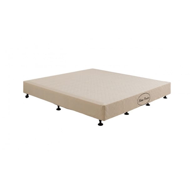 Mattress Base Queen Size Beige