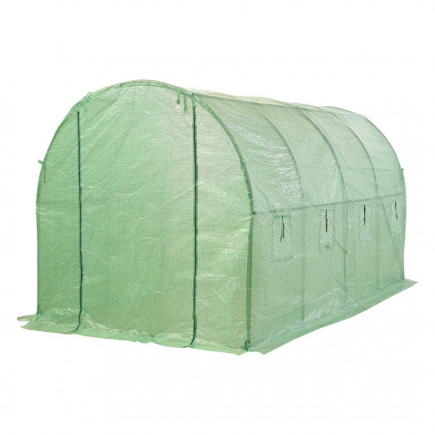 Greenhouse Garden Shed Tunnel Plant Storage Cover Green House 4x2M Image 2